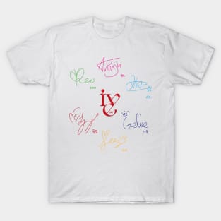 ive autographs design T-Shirt